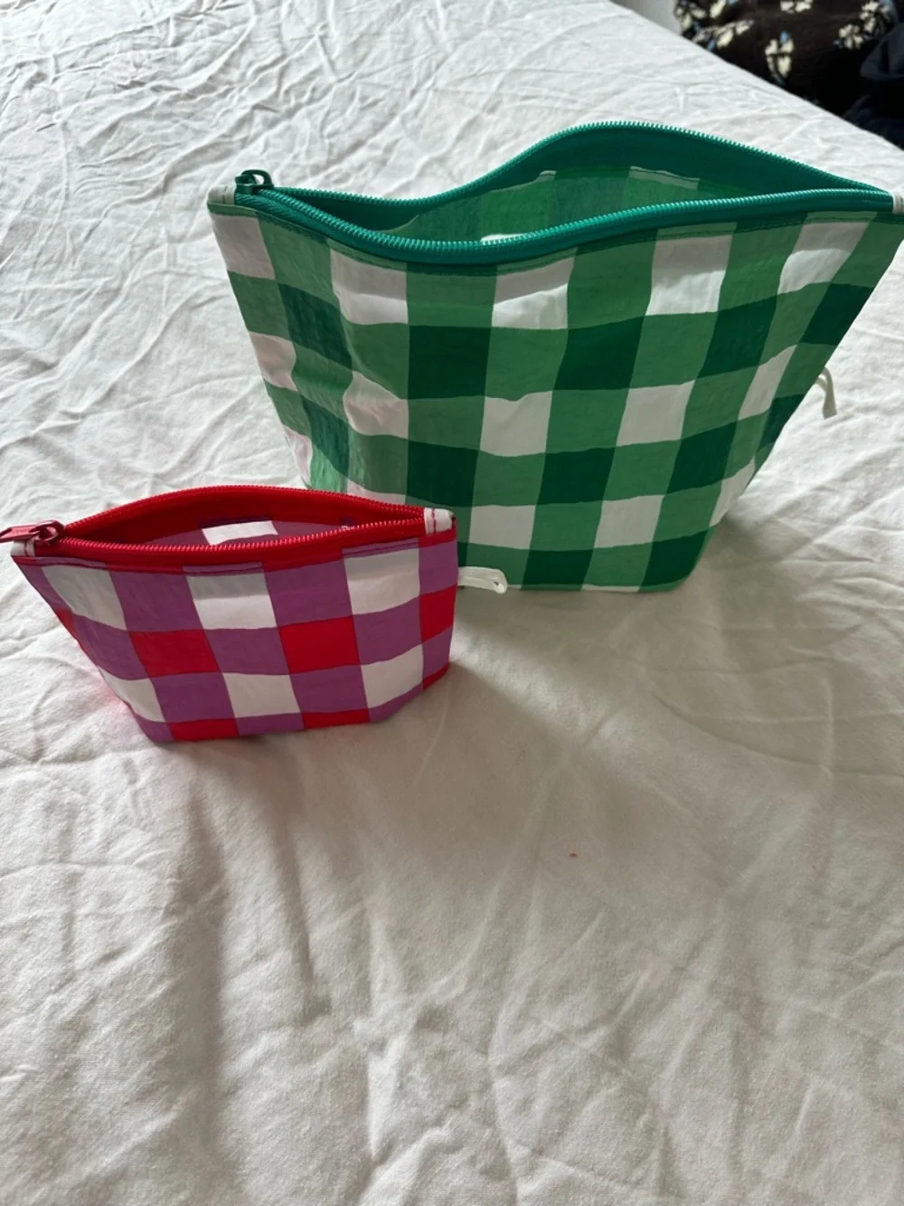 BAGGU checkered pouch set - Picture 8 of 8